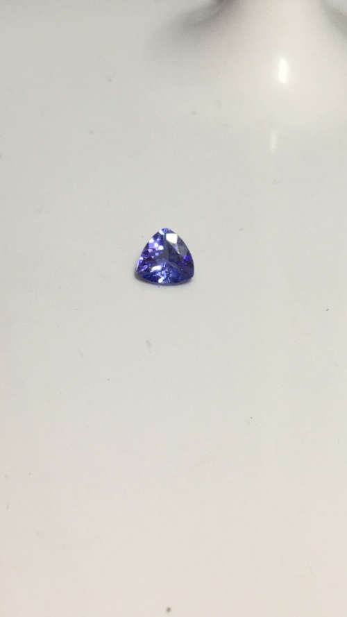 TANZANITE Trillion cut